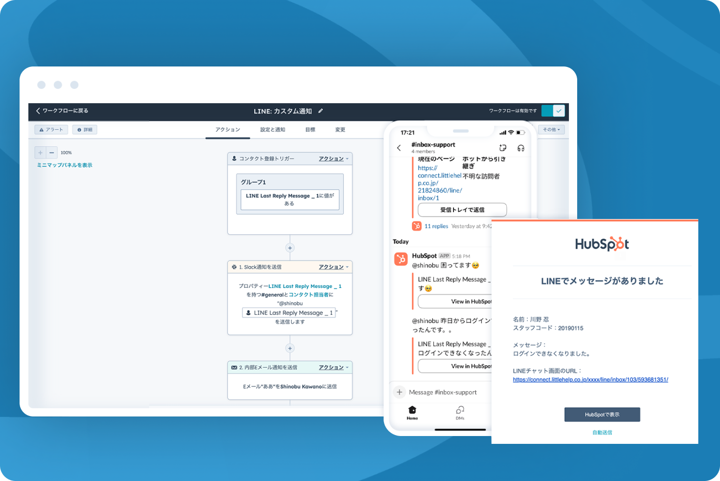 Notifications to Slack and email