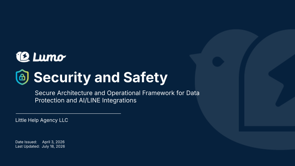 Lumo Security and Safety (v2.1)